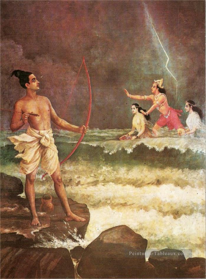 Rama Varuna Raja Ravi Varma Peintures à l'huile